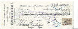Delcampe - Traite 1921 / 13 CHATEAURENARD / F BURAVANT / Fruits Légumes / Commission Exportation - Wechsel