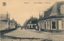 MESSINES   RUE DE L'EGLISE          2 SCANS - Mesen