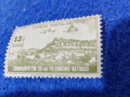 TÜRKİYE--1943 --13.50K   .CUMHURİYETİN  20. YILI  DAMGASIZ - Unused Stamps