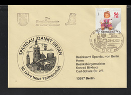 Germany Cover 2002 Siegen 50 Jahre Partnerschaft Spandau - Siegen (G122-45) - Briefe U. Dokumente