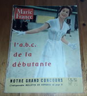 MARIE FRANCE N°488 1954 Mode Fashion French Women's Magazine - Moda