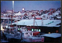 Greenland  Cards POLAR NIGHT, EGEDESMINDE  17-11-1980 EGEDESMINDE( Lot  708 ) - Groenlandia