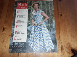 MARIE FRANCE N°489 1954 Mode Fashion French Women's Magazine - Moda