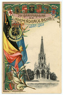 Belgique.Politique.Indépendance Belge.1830-1905.75e Anniversaire.Histoire. - Eventos