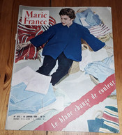 MARIE FRANCE N°475 1954 Mode Fashion French Women's Magazine - Moda