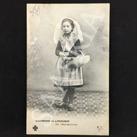 Delcampe - #CPA220 - SOUVENIR DU LIMOUSIN 197 Bébé Barbichet - 1903 - Enfant Jeune Fille Panier - Limousin