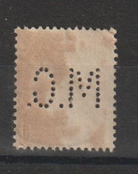 France Perforé Ancoper MC 14 Sur 283 - Used Stamps