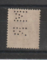 France Perforé Ancoper MR 107 Sur 281 - Used Stamps