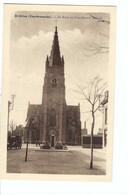 Delcampe - St-Gillis (Dendermonde)  -  De Kerk En Standbeeld 1914-18 - Dendermonde
