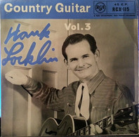 * 7" EP *  HANK LOCKLIN - COUNTRY GUITAR Vol.3 (England 1958 EX-) - Country En Folk