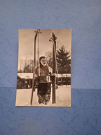 Delcampe - Ragazzo Con Sci-fg- - Wintersport