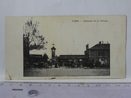 Delcampe - CPA 75019 - Paris - Abattoirs De La Villette -  Format 13.54 X 7 Cm - Paris (19)