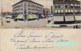 Etat-Unis – ID Idaho - Street View Of Boise, Idaho, From Overland Pharmacy Co. - (voir Scan). - Boise