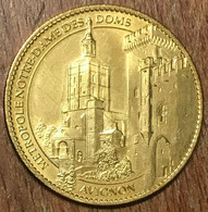 84 AVIGNON NOTRE-DAME DES DOMS LE CLOCHER AB 2012 MÉDAILLE ARTHUS BERTRAND JETON TOURISTIQUE MEDALS TOKENS COINS - 2012