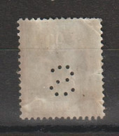 France Perforé Ancoper S 3 Sénat Sur 367 - Used Stamps