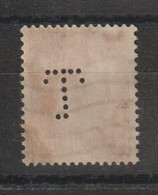 France Perforé Ancoper T 5 Sur 283 - Used Stamps
