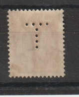 France Perforé Ancoper T 6 Sur 283 - Used Stamps