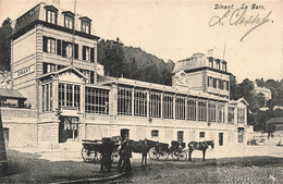 Belgique - Dinant - La Gare - Attelage - Animé - Oblitéré Dinant 1908 - Carte Postale Ancienne - Dinant