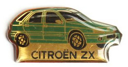 Pin's CITROEN ZX Verte - M042 - Citroën