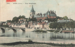 Delcampe - GIEN : VUE GENERALE - Gien