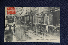 Delcampe - CAEN - Crue De L'ORNE, 1er Décembre 1910, Rue De Vaucelles - Caen