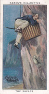 Smugglers & Smuggling 1932  - 25 The Shears -  Ogdens Original Cigarette Card - - Ogden's