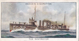 Smugglers & Smuggling 1932  - 41 The Destroyer -  Ogdens Original Cigarette Card - - Ogden's