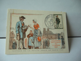 Delcampe - JOURNEE NATIONALE DU TIMBRE 1961 TIMBRE CLUB PHILATELIQUE TOULONNAIS TOULON 1961 CPM - Post & Briefboten