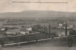 Saint André Le Gaz -   *** Panorama Et Les Montagnes De La Savoie *** [ C919 ] - Saint-André-le-Gaz