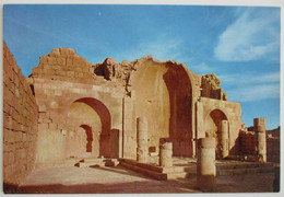 ISRAEL NEGEV DESERT SIVTA SHIVTA OLD CITY RUINS ANCIENT CHURCH PC PICTURE PHOTO CARD POSTCARD CARTOLINA ANSICHTSKARTE - Nouvel An