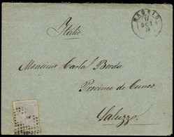 España - Edi O 204 - 1879 - Carta Con Escrito En Francés Desde La Prisión Militar Del Estado En Madrid - Cartas & Documentos