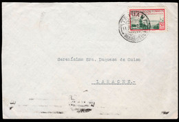 Delcampe - Marruecos Edi O 350 - 1952 - Sobre De Tetuán A Larache - Spanisch-Marokko