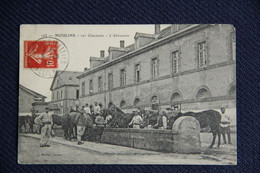 Delcampe - 03 : MOULINS - 10ème Chasseur : Les Chevaux à Abreuvoir - Moulins