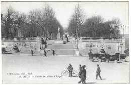 Delcampe - AUCH 32 .......LOT DE DEUX CARTES DONT  ENTREE DE L ENTREE D ETIGNY - Auch