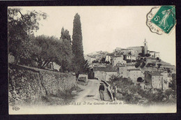 CPA 83 - SOLLIES VILLE - 599. VUE GENERALE ET CHEMIN DE SAINT LOUP - Sollies Pont