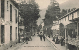 Luchon * La Rue Sylvie Et La Poste * Magasin Commerce Cartes Postales - Luchon