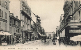 Belfort * Rue Du Faubourg De France * Tram Tramway * Imprimerie - Belfort - Ville