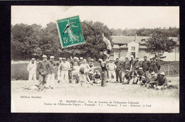 CPA 83 - SIGNES - 35. TIRS DE COMBAT DE L'INFANTERIE COLONIALE - CASINO DE CHIBRON LES VIGNES - Signes