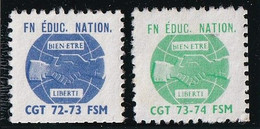 France Vignettes - Education Nationale - Neuf Sans Gomme - Other & Unclassified