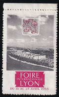 France Vignettes - Lyon - Neuf Sans Gomme - B/TB - Other & Unclassified