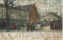 Delcampe - BRUXELLES-PLACE DU JEU DE BALLE-MARCHE AUX PUCES - Plätze