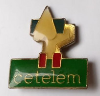 Delcampe - SY133 Pin's Banque Bank BNP Paribas Cetelem Truelle Rouleau Peinture Peintre Achat Immédiat - Banques