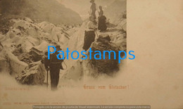 Delcampe - 200475 SWITZERLAND GRINDELWALD COSTUMES MOUNTAINEER POSTAL POSTCARD - Grindelwald