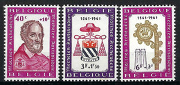 BELGIQUE 1961: Les ZNr. 1329-1331 Neufs** - Unused Stamps