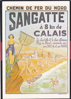 Delcampe - 62 - Chemin De Fer Du Nord - Sangatte à 8 Km De Calais - Sangatte
