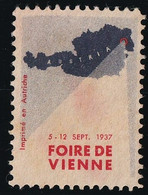 Autriche - Vignettes - Foire De Vienne 1937 - Neuf Sans Gomme - TB - Ongebruikt