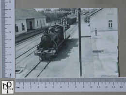 Delcampe - ANGOLA - ESTAÇÃO DE MALANGE -  CFL -   2 SCANS  - (Nº53011) - Angola