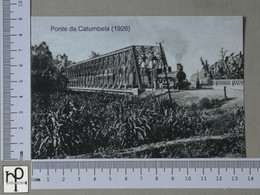 Delcampe - ANGOLA - PONTE DA CATUMBELA -  1926 -   2 SCANS  - (Nº53019) - Angola