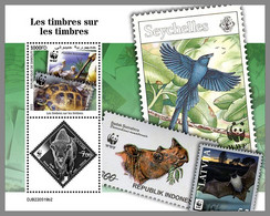 Delcampe - DJIBOUTI 2022 MNH Bats Fledermäuse Chauves-souris Stamps On Stamps S/S II - OFFICIAL ISSUE - DHQ2305 - Fledermäuse