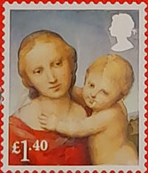 UK GB Great Britain QEII 2017 CHRISTMAS: Madonna & Child £1.40 (SG 4024 SC 1481), As Per Scan - Unclassified